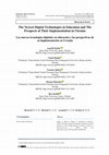 Research paper thumbnail of The Newest Digital Technologies in Education and The Prospects of Their Implementation in Ukraine