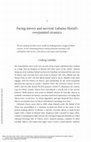 Research paper thumbnail of Facing slavery and survival: Lubaina Himid's overpainted ceramics