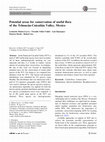 Research paper thumbnail of Potential areas for conservation of useful flora of the Tehuacán-Cuicatlán Valley, Mexico