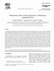 Research paper thumbnail of Sedimentary effects on the expansion of a Himalayan supraglacial lake