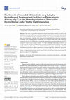 Research paper thumbnail of The Growth of Extended Melem Units on g-C3N4 by Hydrothermal Treatment and Its Effect on Photocatalytic Activity of g-C3N4 for Photodegradation of Tetracycline Hydrochloride under Visible Light Irradiation