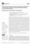 Research paper thumbnail of The Impact of Frailty and Geriatric Syndromes on the Quality of Life of Older Adults Receiving Home-Based Healthcare: A Cross-Sectional Survey