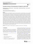 Research paper thumbnail of Determinants of irrigated rice yield in the Senegal River valley