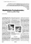 Research paper thumbnail of Psychiatrische Psychopharmaka: Anlass zu großer Sorge