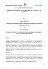 Research paper thumbnail of Le Cadre Epistemologique : Pierre Angulaire De Toute Recherche en Science De Gestion