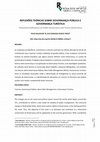 Research paper thumbnail of Reflexões Teóricas sobre Governança Pública e Governança Turística / Theoretical Reflections on Public Governance and Tourist Governance