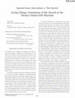 Research paper thumbnail of Living Things: Sensations of the Sacred at the Yotsuya Simon Doll Museum