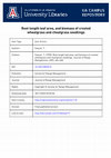 Research paper thumbnail of Root Length, Leaf Area, and Biomass of Crested Wheatgrass and Cheatgrass Seedlings