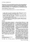 Research paper thumbnail of Vitamin C increases the formation of prostacyclin by aortic rings from various species and neutralizes the inhibitory effect of 15-hydroperoxy-arachidonic acid