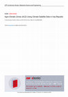 Research paper thumbnail of Agro-Climatic Zones (ACZ) Using Climate Satellite Data in Iraq Republic