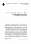 Research paper thumbnail of A 50 años del Golpe civil-militar en Chile:  de la estética de la resistencia  a la estética del acomodo