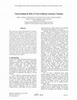 Research paper thumbnail of Understanding the Role of Trust in Human-Autonomy Teaming