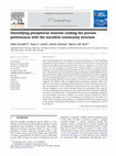 Research paper thumbnail of Denitrifying phosphorus removal: Linking the process performance with the microbial community structure