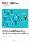 Research paper thumbnail of El papel de la mujer en los consejos de administración de las empresas cotizadas españolas