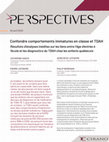 Research paper thumbnail of Confondre comportements immatures en classe et TDAH. Résultats d’analyses inédites sur les liens entre l’âge d’entrée à l’école et les diagnostics du TDAH chez les enfants québécois