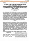 Research paper thumbnail of The Diversity of Insect in Paddy Field in Karawang, West Java with Different Pest Management Techniques