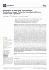 Research paper thumbnail of Valorization of Waste from Argan Seeds for Polyhydroxybutyrate Production Using Bacterial Strains Isolated from Argan Soils