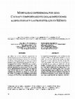 Research paper thumbnail of [Differential mortality by sex. Causes and behavior of respiratory and gastroenteric infections in Mexico]