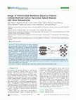 Research paper thumbnail of Design of Antimicrobial Membrane Based on Polymer Colloids/Multiwall Carbon Nanotubes Hybrid Material with Silver Nanoparticles