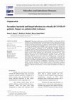 Research paper thumbnail of Secondary Bacterial and Fungal Infections in Critically ill COVID‐19 Patients: Impact on antimicrobial resistance