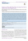 Research paper thumbnail of Production of Value-Added Meat Patties from Spent Hen Meat by Addition of Kiwi and Pineapple Extracts