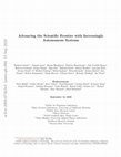 Research paper thumbnail of Advancing the Scientific Frontier with Increasingly Autonomous Systems