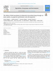 Research paper thumbnail of The effects of field inoculation of arbuscular mycorrhizal fungi through rye donor plants on grapevine performance and soil properties