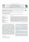 Research paper thumbnail of Modern viticulture in southern Europe: Vulnerabilities and strategies for adaptation to water scarcity