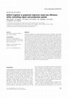 Research paper thumbnail of Deficit irrigation in grapevine improves water‐use efficiency while controlling vigour and production quality