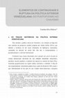 Research paper thumbnail of ELEMENTOS DE CONTINUIDADE E RUPTURA DA POLÍTICA EXTERIOR  VENEZUELANA