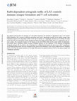 Research paper thumbnail of Rab6-dependent retrograde traffic of LAT controls immune synapse formation and T cell activation