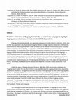 Research paper thumbnail of First time celebration of ‘Dugong Day’ in India: a social media campaign to highlight dugong conservation issues in India amidst COVID-19 pandemic