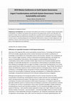 Research paper thumbnail of Reflection on responsible innovation in Earth System Governance