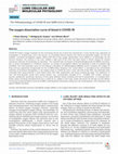 Research paper thumbnail of The oxygen dissociation curve of blood in COVID-19