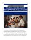 Research paper thumbnail of QUANTE STORIE E RADICI DIETRO I NOMI DELLE OSTERIE