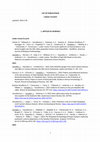 Research paper thumbnail of LIST OF PUBLICATIONS