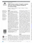 Research paper thumbnail of Health economic analysis of ticagrelor in patients with acute coronary syndromes intended for non-invasive therapy