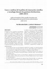 Research paper thumbnail of Luces y sombras de la política de innovación científica y tecnología durante las gestiones kirchneristas, 2003-2015 (dossier)