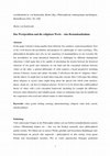 Research paper thumbnail of Das Wertproblem und die religiösen Werte ‒ eine Bestandsaufnahme [Pre-Print]