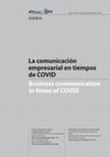 Research paper thumbnail of La comunicación empresarial en tiempos de COVID