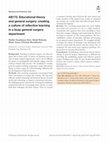 Research paper thumbnail of AB172. Educational theory and general surgery: creating a culture of reflective learning in a busy general surgery department