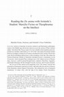 Research paper thumbnail of Reading the De anima with Aristotle’s Student: Marsilio Ficino on Theophrastus on the Intellect