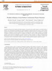 Research paper thumbnail of Weather Influence-Aware Robust Construction Project Structure