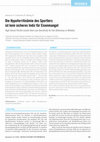 Research paper thumbnail of Die Hypoferritinämie des Sportlers ist kein sicheres Indiz für Eisenmangel [High Serum Ferritin Levels Have Low Sensitivity for Iron Deficiency in Athletes]