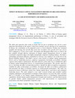 Research paper thumbnail of Effect of Human Capital Management Drivers on Organizational Performance in Kenya a Case of Investment and Mortgages Bank LTD