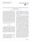 Research paper thumbnail of Tectonic stress regime in the 2003–2004 and 2012–2015 earthquake swarms in the Ubaye Valley, French Alps