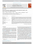 Research paper thumbnail of 3d-4f-3d trinuclear complexes with di-maltol-polyamine ligands. Solid state structure and solution behaviour