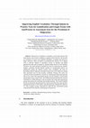 Research paper thumbnail of Improving English Vocabulary Through Quizizz in Practice Tests for Gamification and Google Forms with AutoProctor in Assessment tests for the Preclusion of Malpractice