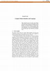 Research paper thumbnail of Complex ethnic identities and language