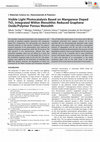 Research paper thumbnail of Visible Light Photocatalysts Based on Manganese Doped TiO2 Integrated Within Monolithic Reduced Graphene Oxide/Polymer Porous Monolith